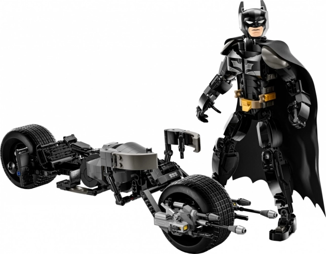 Le Chevalier Noir avec batcycle