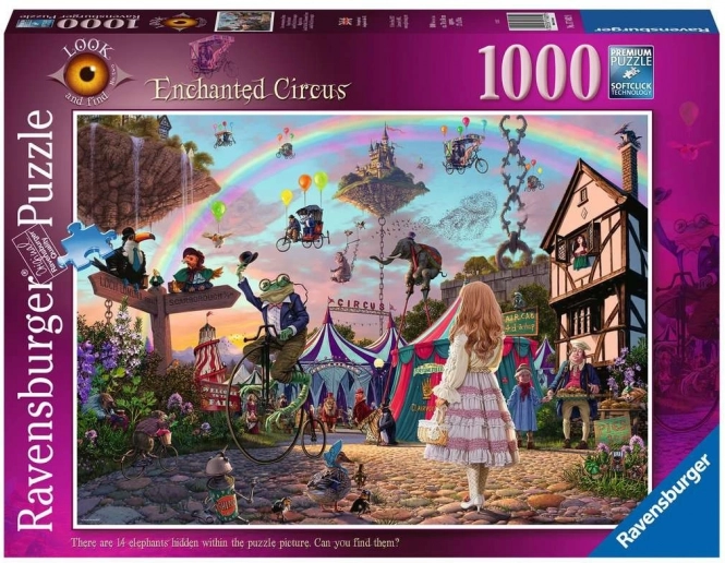 Puzzle 1000 pièces cirque magique Ravensburger