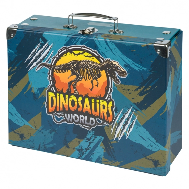 BAAGL Valise scolaire pliable Dinosaurs World avec ferrures