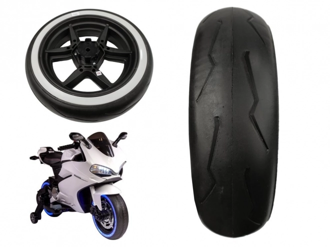 Roue arrière pour moto