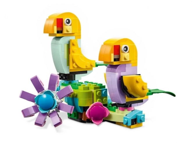 Lego créateur fleurs en arrosoir