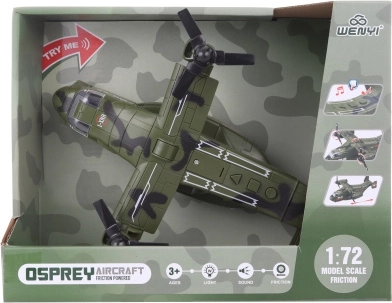 Avion militaire à piles