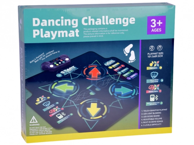 Grand tapis de danse pour enfants