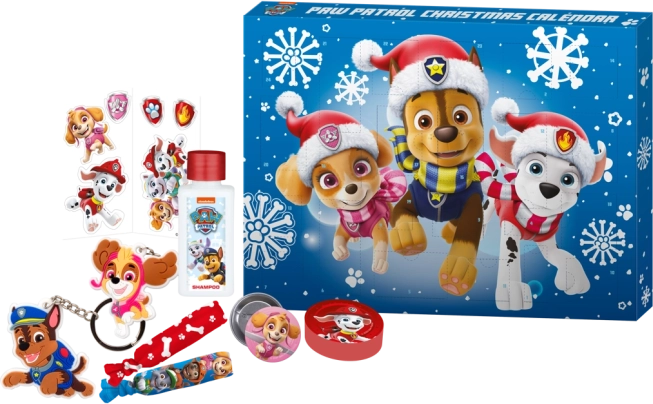Calendrier de l’avent cosmétique pour enfants Pat’ Patrouille