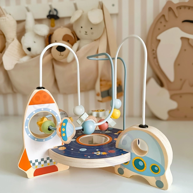 Boucle de fusée en bois de Tooky Toy