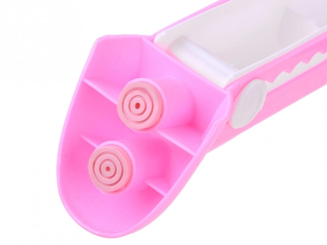 Tabouret de toilette rose pour enfants