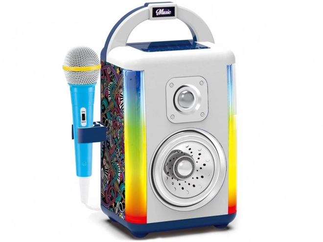 Enceinte sans fil Disco + microphone + Bluetooth pour enfants IN0165