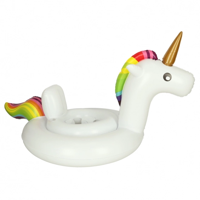 Bouée gonflable enfant avec licorne et siège 70 cm