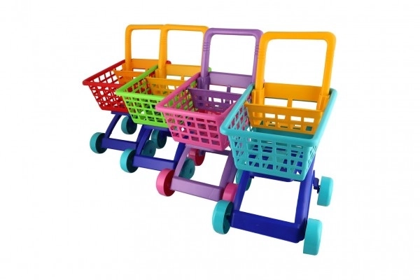 Chariot/Achat panier en plastique 31x59x40cm