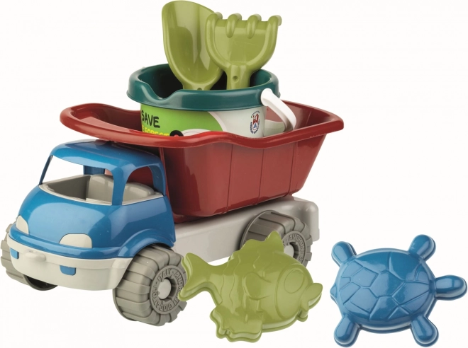 Androni RECYCLAGE Ensemble de sable forêt avec voiture