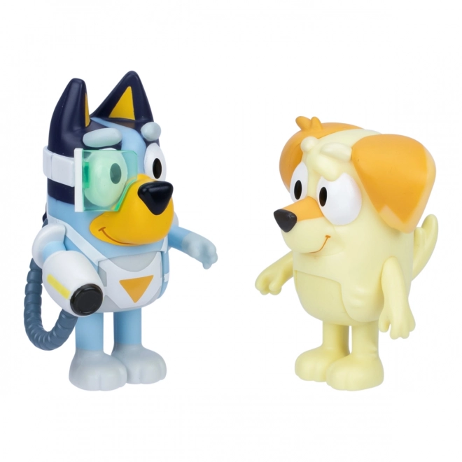 Ensemble de figurines Bluey 2 pièces