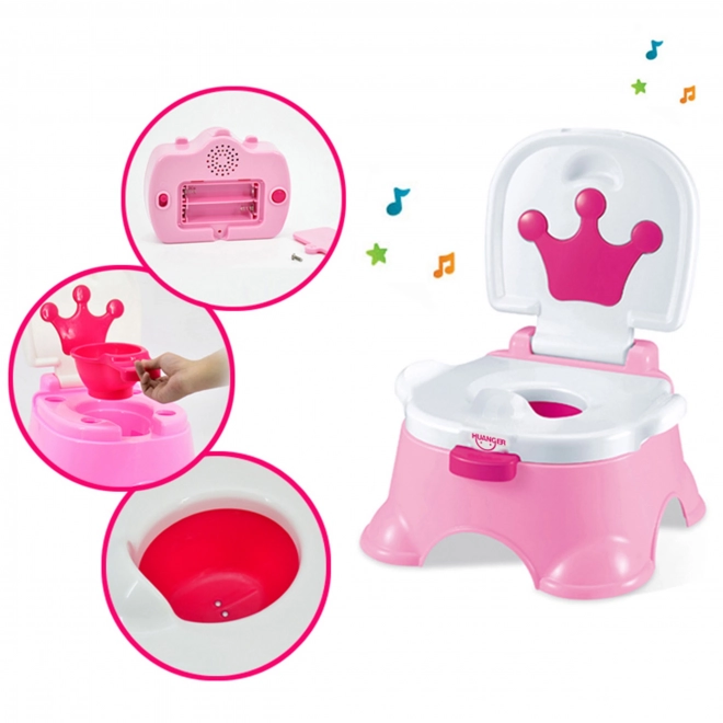 Pot pour enfant avec musique 3 en 1 WOOPIE