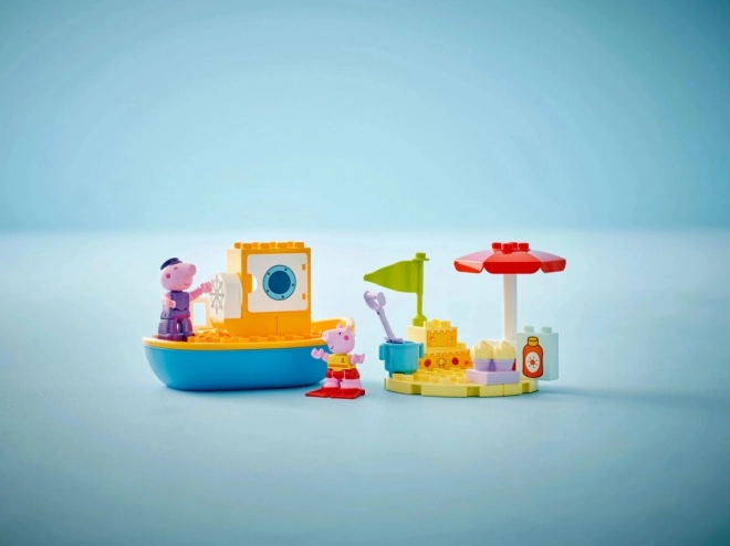 LEGO DUPLO 10432 Peppa Pig Peppa et l'excursion en bateau
