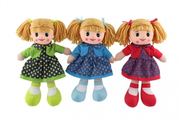 Poupée en tissu peluche 30 cm