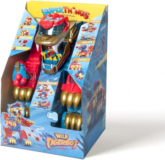 Ensemble de jeu SuperThings Wild Tigerbot