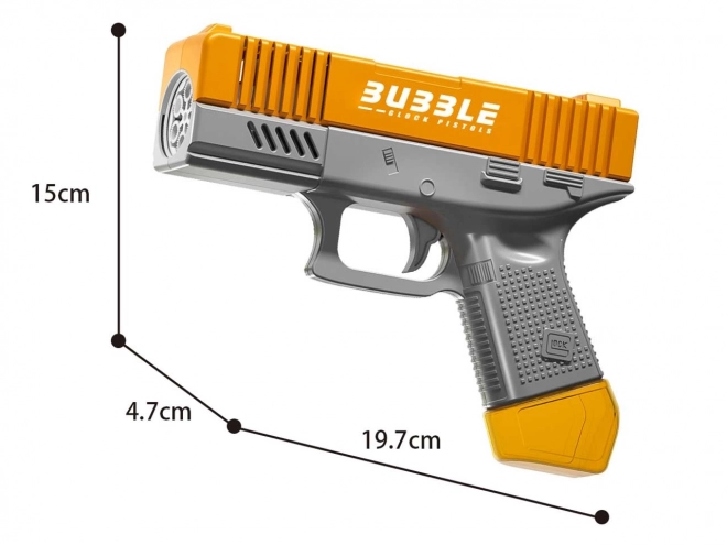 Pistolet à bulles avec liquide