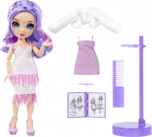 Rainbow High Fantastic Fashion poupée Violet Willow