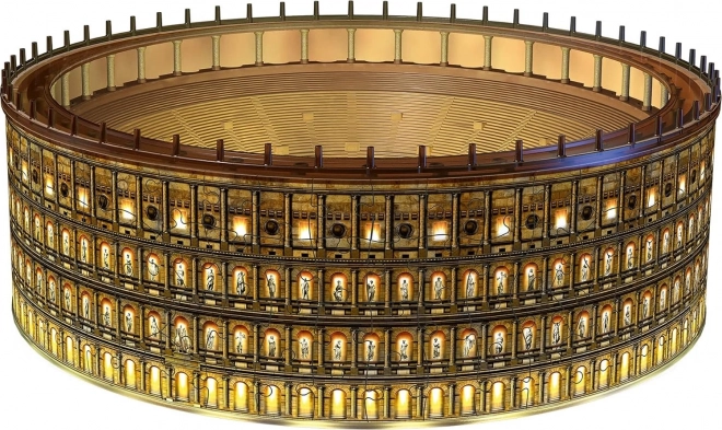 Puzzle lumineux 3D Colisée de nuit, Rome