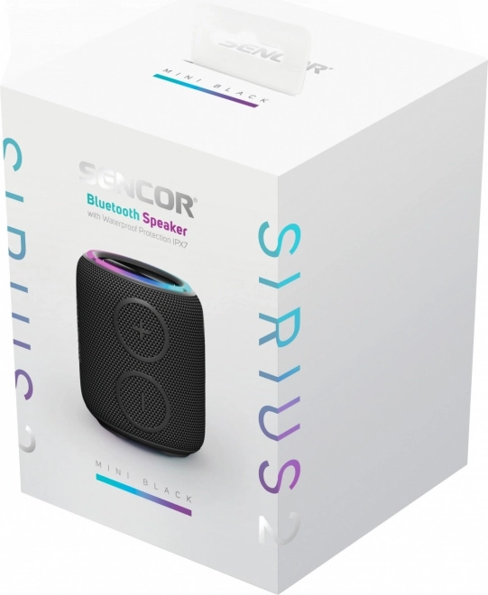 Haut-parleur Bluetooth Sencor Sirius 2 Mini noir