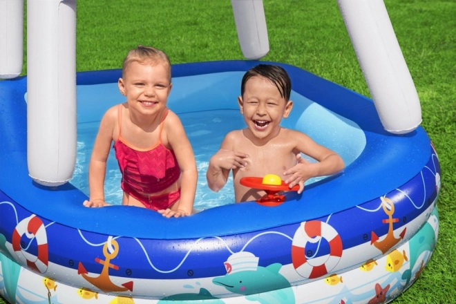 Bestway piscine avec toit et volant