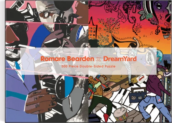 Puzzle double face Romare Bearden x DreamYard 500 pièces