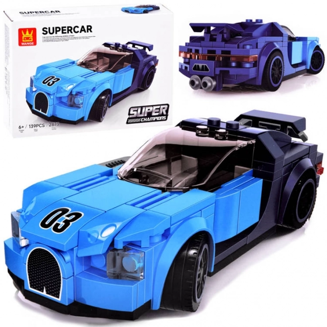 Jeu de construction Wange Super Champions voiture de sport
