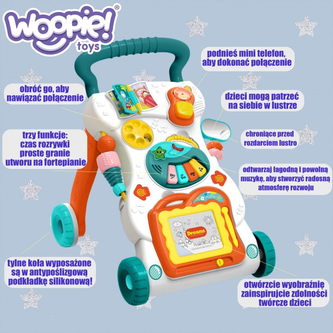 Woopie trotteur avec labyrinthe