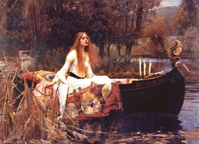 Puzzle La Dame de Shalott 1000 pièces