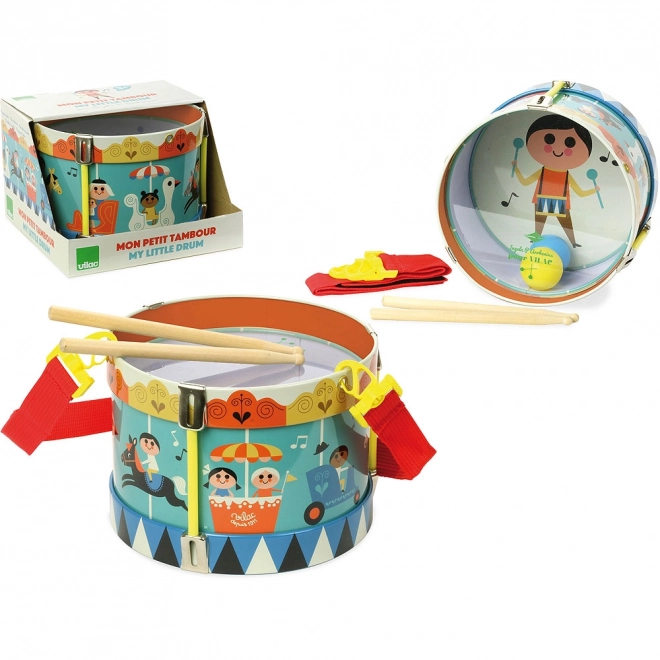 Tambour métallique pour enfants