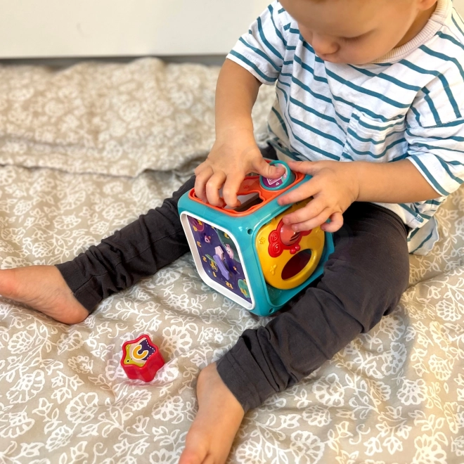 Cube sensoriel interactif Montessori 6 en 1