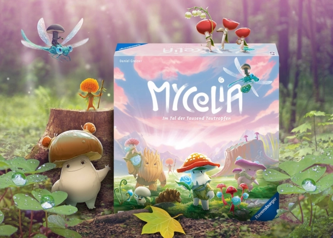 Jeu de société stratégique Mycélium : Vallée des Mille Gouttes de Rosée