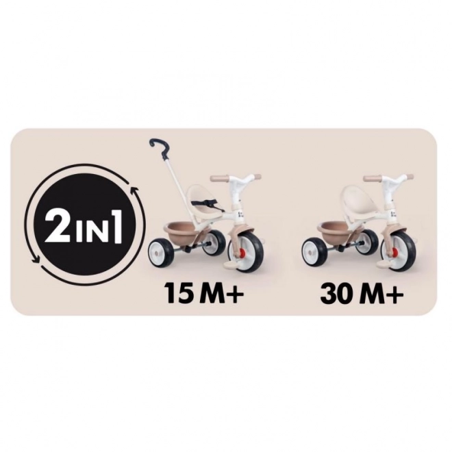 Tricycle pour enfants Be Move en couleur beige