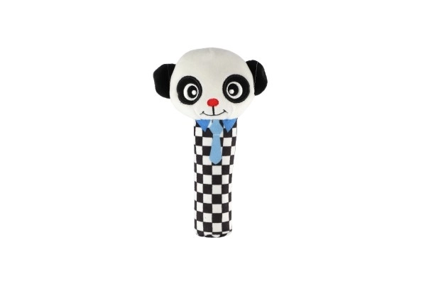 Mobile au-dessus du lit animaux en peluche noir et blanc dans une boîte 30x22x5,5cm 0+