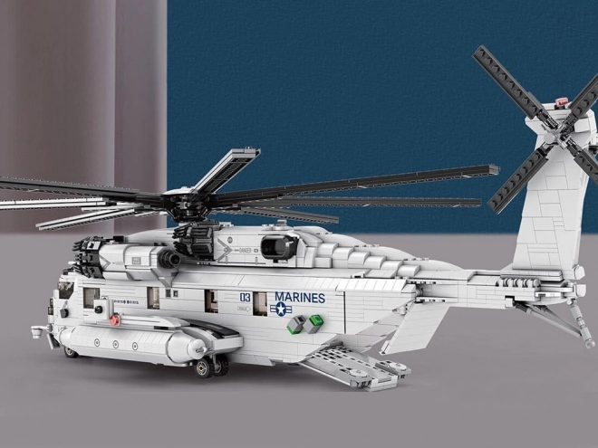 Kit de construction technique hélicoptère CH53