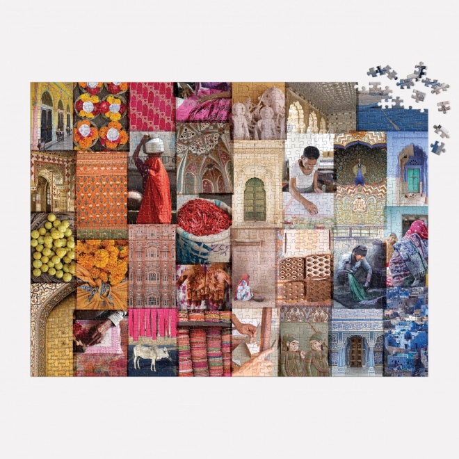 Puzzle Galison Motifs Inde 1000 pièces