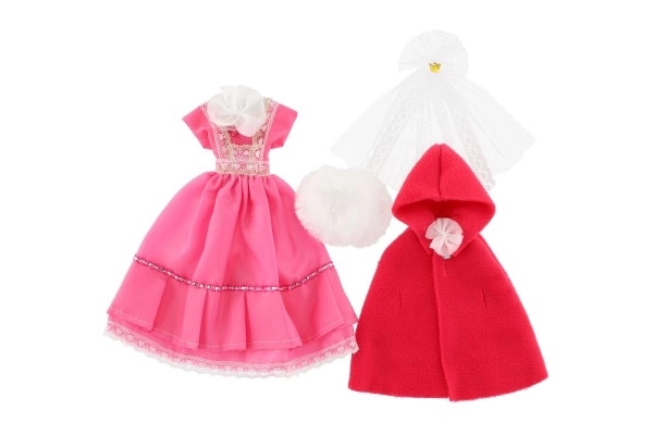 Vêtements avec accessoires pour poupées 2 pièces