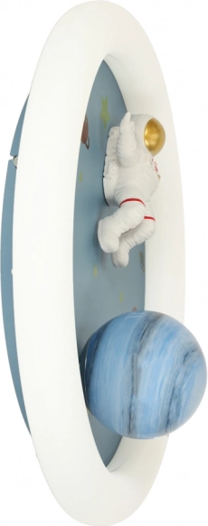 Plafonnier LED dimmable pour chambre d'enfant avec astronaute