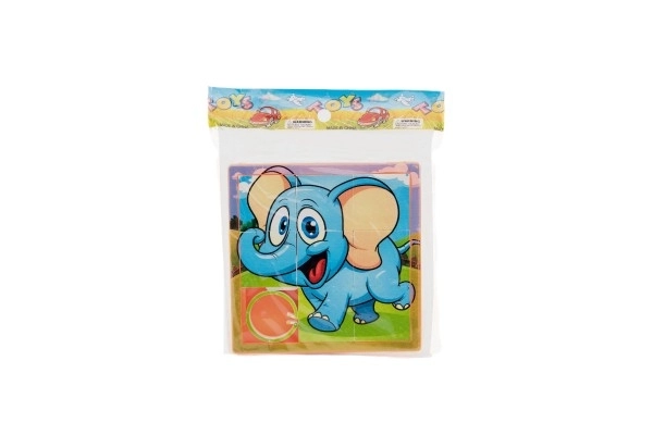 Puzzle coulissant animal en plastique 10cm assortiment varié en sachet