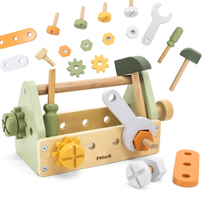 Ensemble d'outils en bois