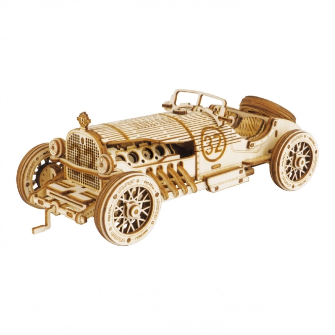 Voiture de course U-9 Grand Prix - Maquette en bois 3D