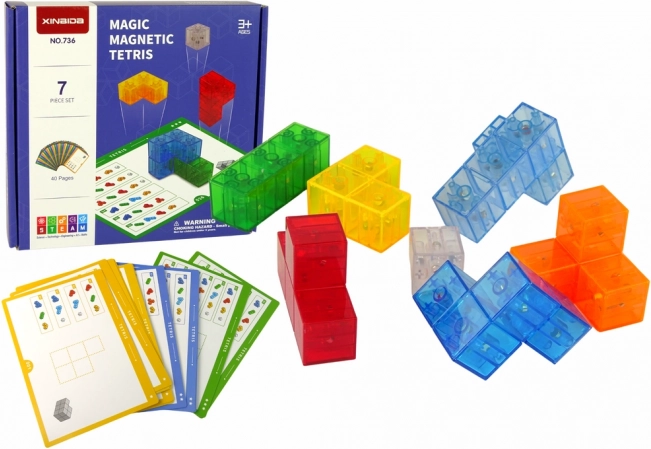 Cube magique magnétique 7 pièces
