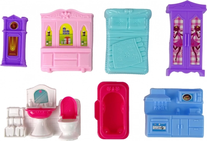 Accessoires de mobilier détaillés