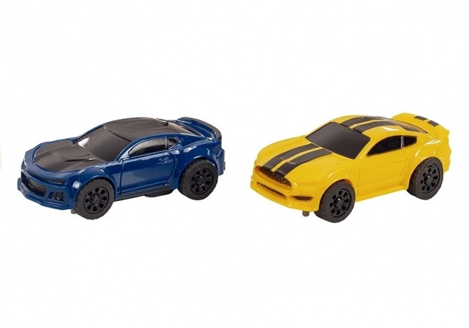 Piste de course 2 voitures Slot Cars 1:64