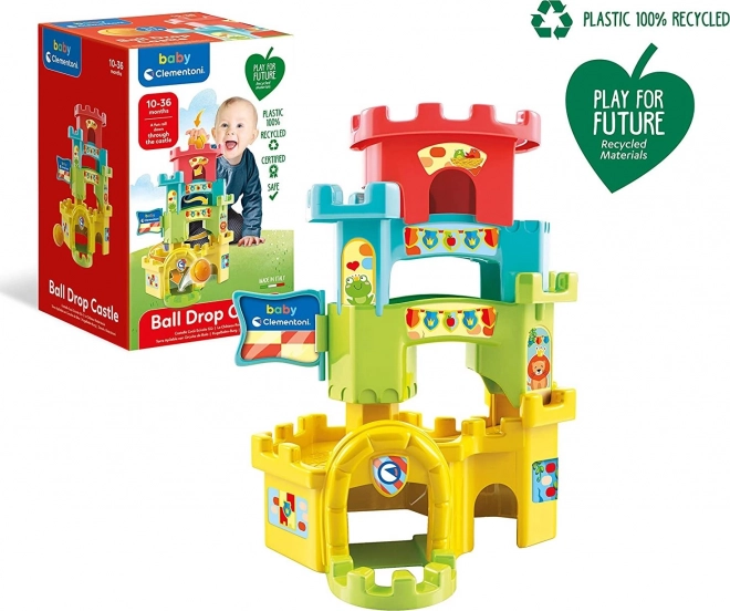 CLEMENTONI BABY Château avec piste à billes (Play For Future)