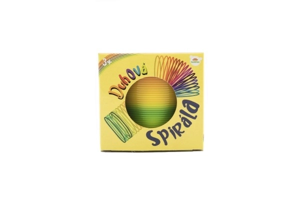 Ressort sautant arc-en-ciel - 7,5 cm
