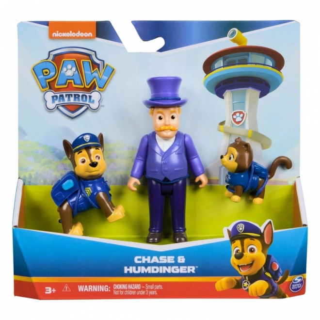 Ensemble de figurines Pat' Patrouille Chase et Humdinger