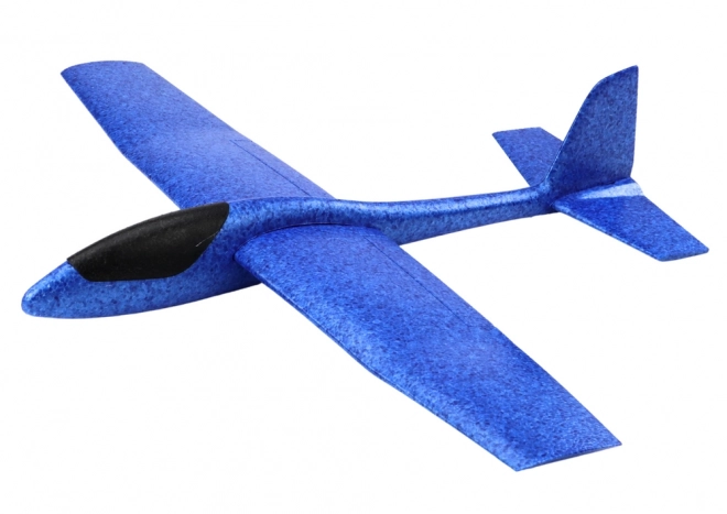 Grand planeur en polystyrène bleu 68 cm