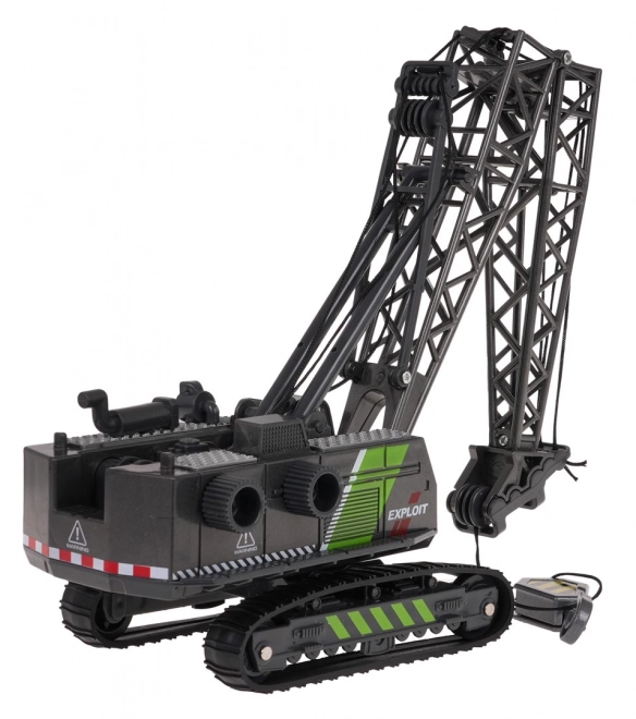 Grue métallique noir et vert