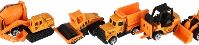 Mini voitures de construction métal/plastique 7 cm marche libre mixte