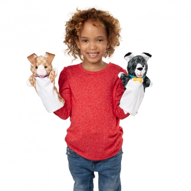 Marionnettes à main - animaux domestiques